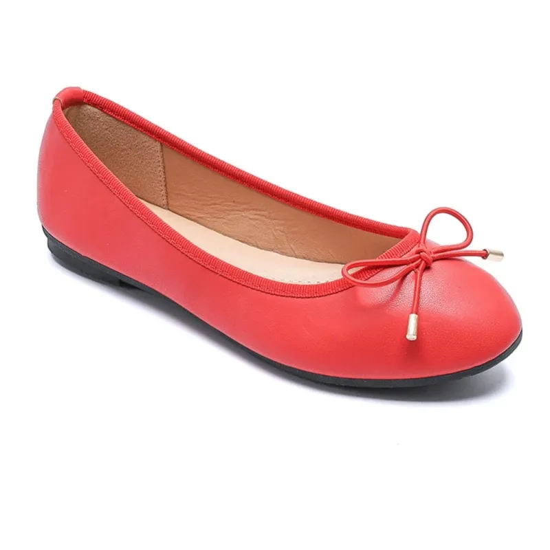 Alli dame ballerinasko VG256 - Rosso