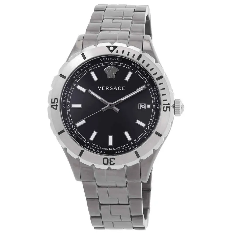 Versace Hellenyium Black Silver Herreur VE3A00620