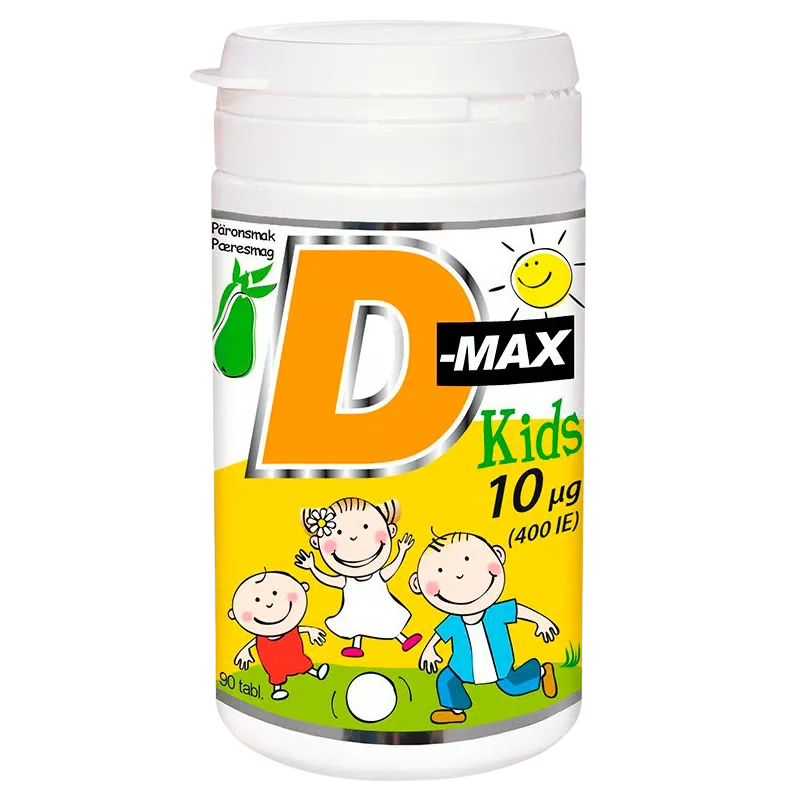 Vitabalans D-Max Kids 10 µg (90 tab)
