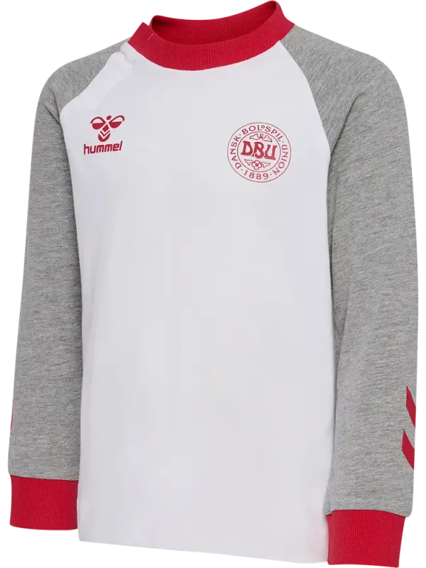 Hummel Mini DBU Langærmet T-Shirt - White - 110