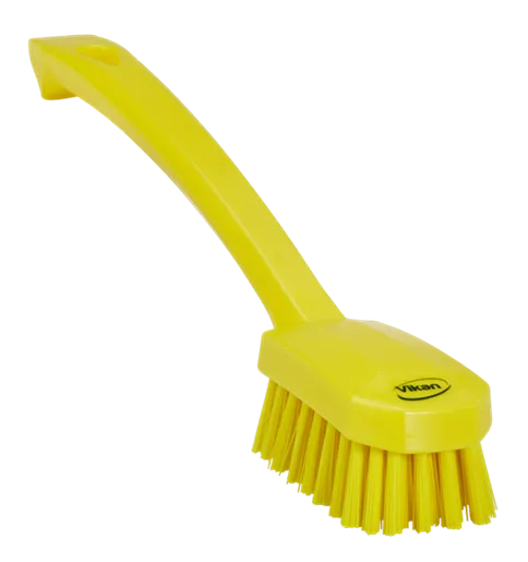 Vikan Afsæbningsbørste, 260 mm, Medium, Gul