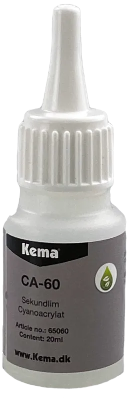 Kemlock cyanoacrylat-lim CA-60 20ml