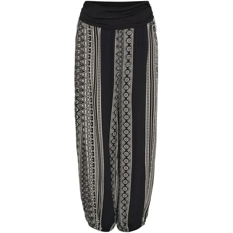 Marta du Chateau dame bukser MdcLyra 256227 - Black/WhiteMC1488