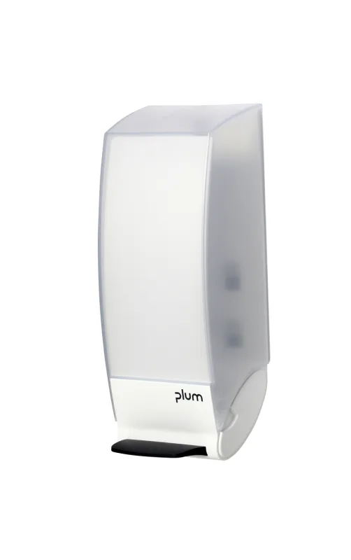 Dispenser CombiPlum Plast 1,0 l transparent hvid