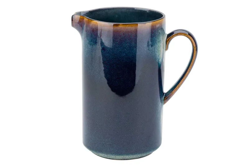 Kande i Blåt Porcelæn 1,4 L H19,5 Cm