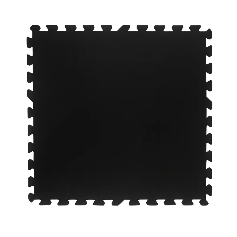 Odin Pro Gummigulv 980x980x15mm Puzzle Sort