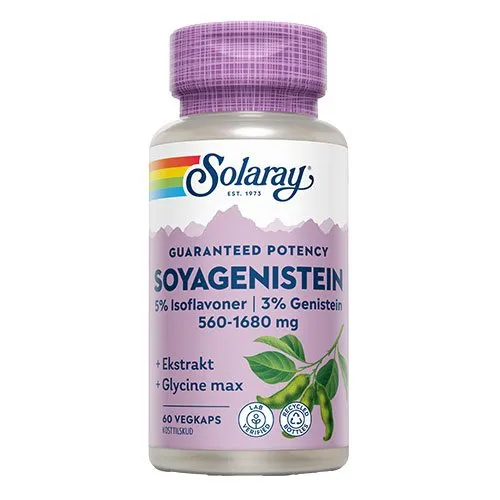 Solaray Soya Genistein 60 kap.