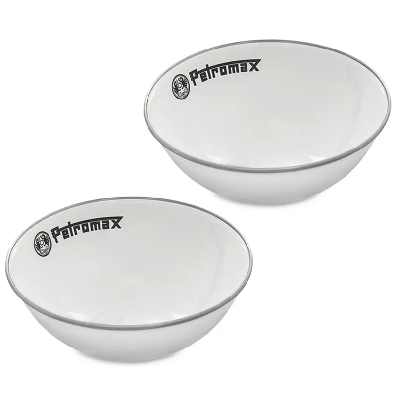 Petromax Skål 160 ml, hvid, 2 stk.