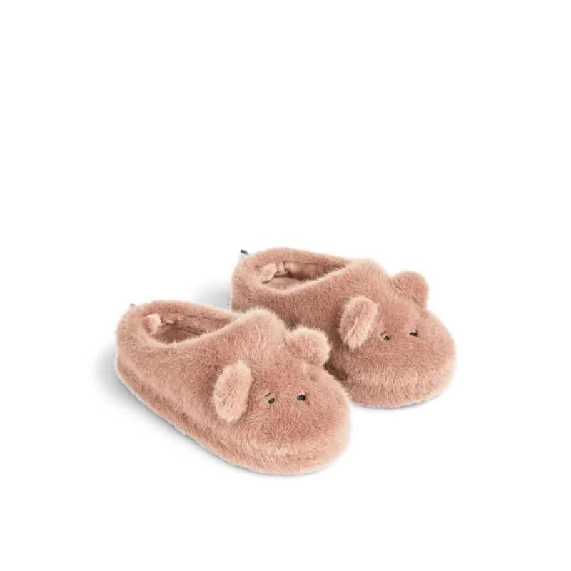 Liewood Aviaja Bear Slippers - Pale tuscany - 20/21