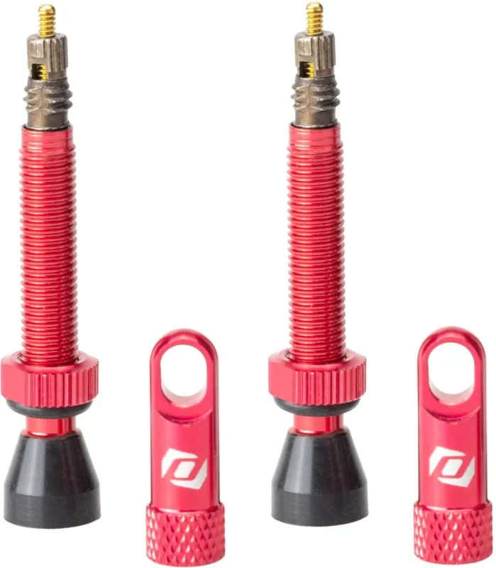 Syncros Tubeless Ventiler 50mm - Red
