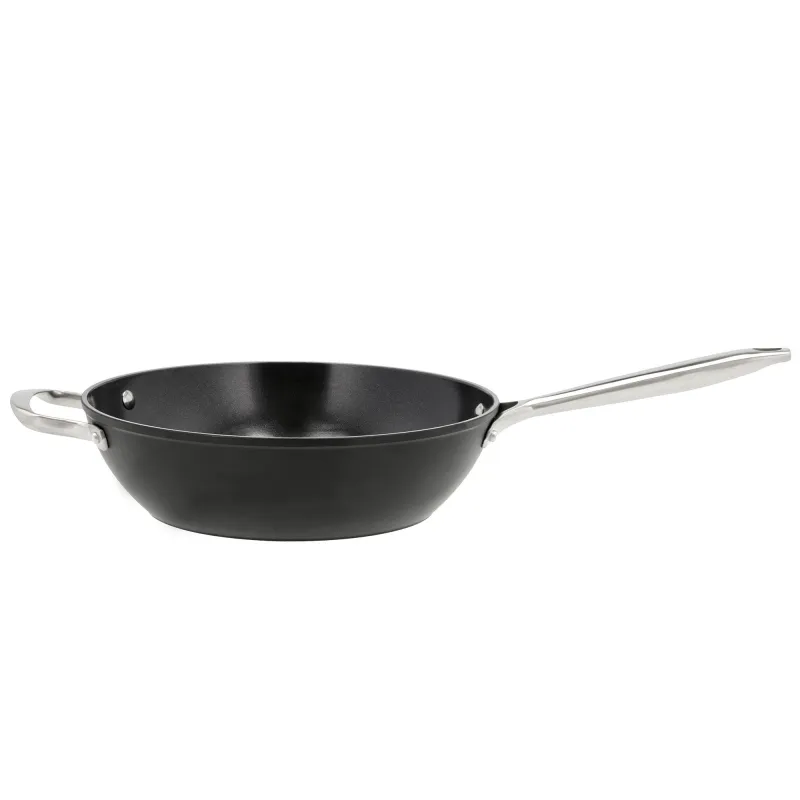 Pillivuyt Travo wokpande 28 cm, sort
