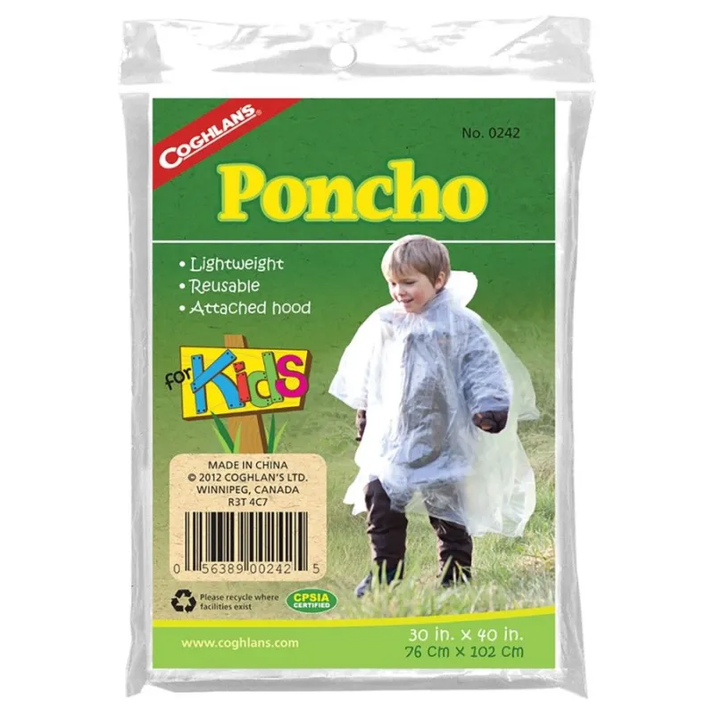 Coghlans Poncho For Kids, regnslag