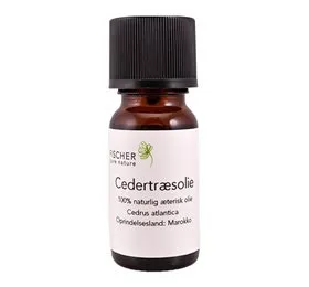 Fischer Pure Nature Cedertræsolie æterisk &bull; 10ml.