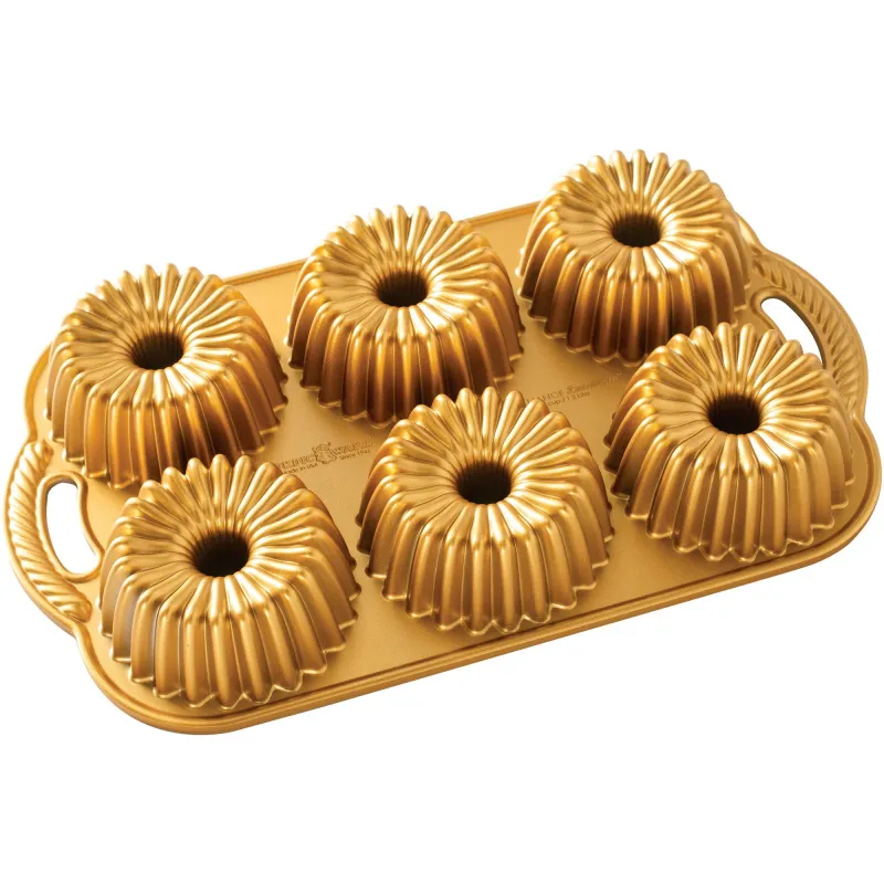 Nordic ware Brilliance Bundtlette Kageform 6 stk.