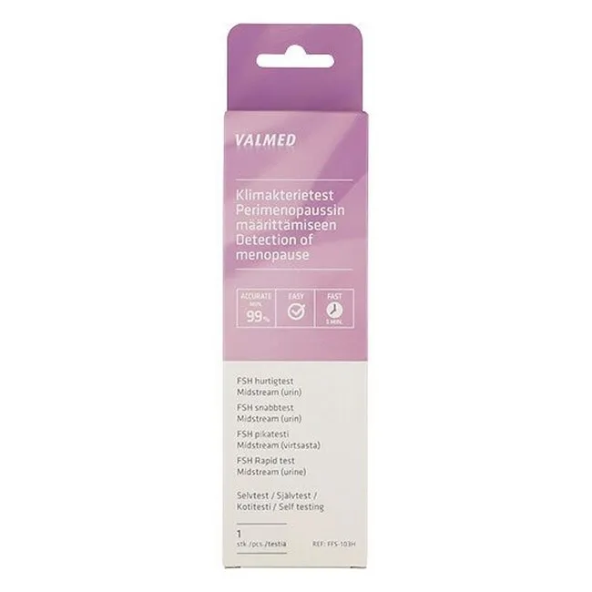 Hjemmetest - Valmed Klimakterie (Overgangsalder) test FSH - 2 Pak