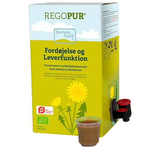 Herrens Mark REGOPUR Fermenteret Mælkebøtteekstrakt Bag-in-box Ø (2 l)
