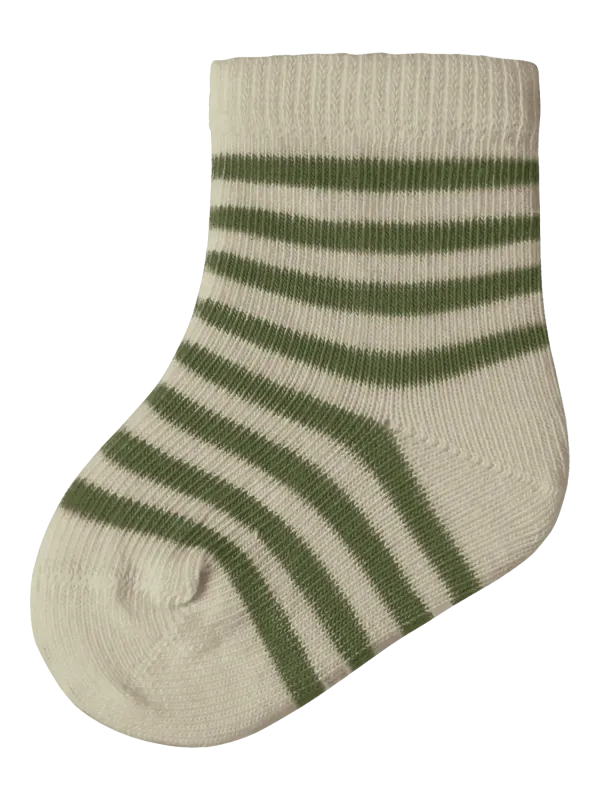 Lil Atelier - Rossa Dir Sock - Moss Gray / Cypress - 50/56