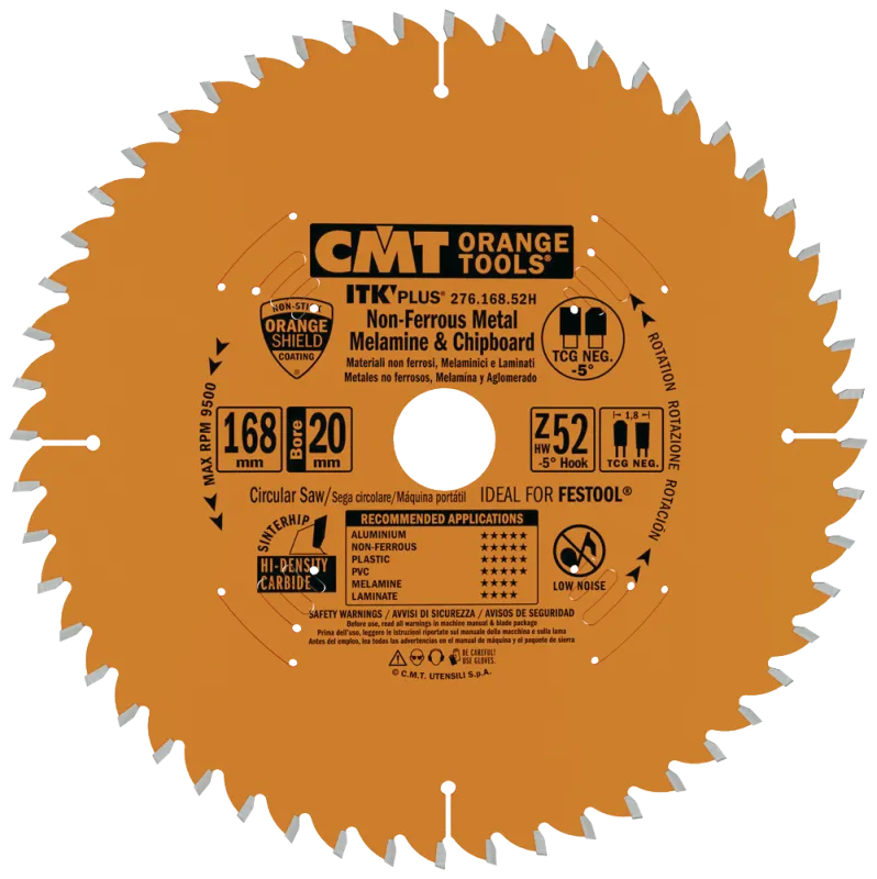 Klinge 168x1,8x20 Z52 NE Neg