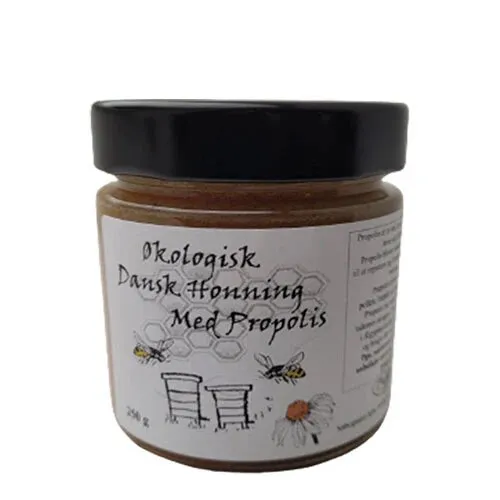 Dansk Honning m. propolis Ø - 250 gram