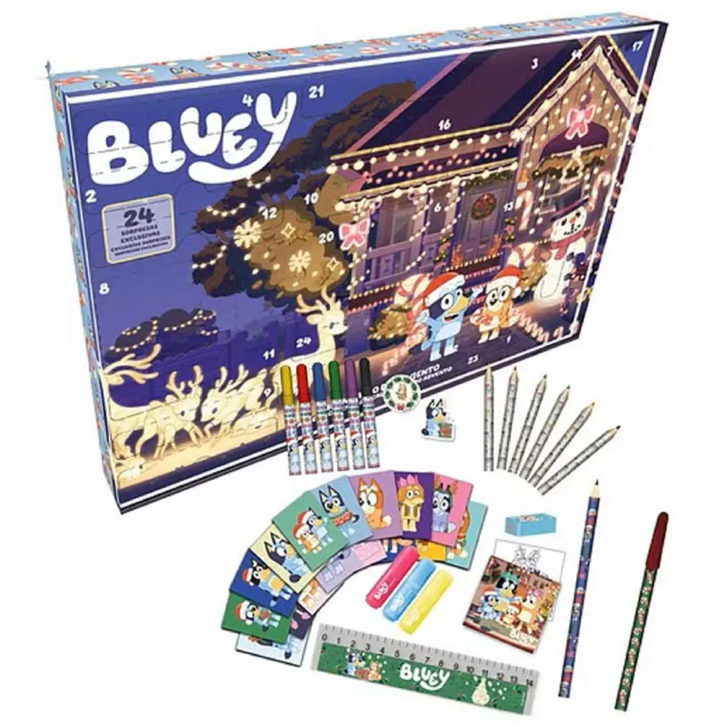 Bluey Julekalender - 24 overraskelser