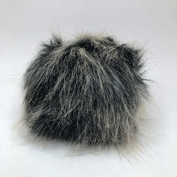 Pompon  12 cm, Koksgrå