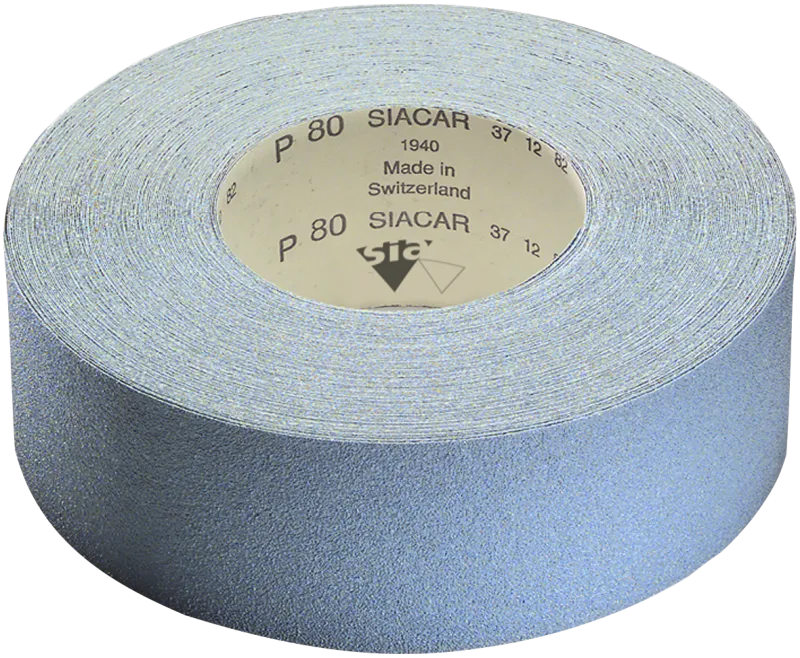 Slibepapir rulle 1940 Siacar 70mm×50mtr K40