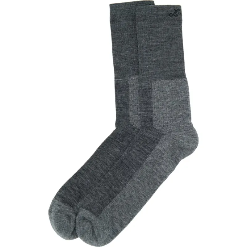 Lundhags Merino Trekking Sock Mid, vandrestrømper, unisex, grå
