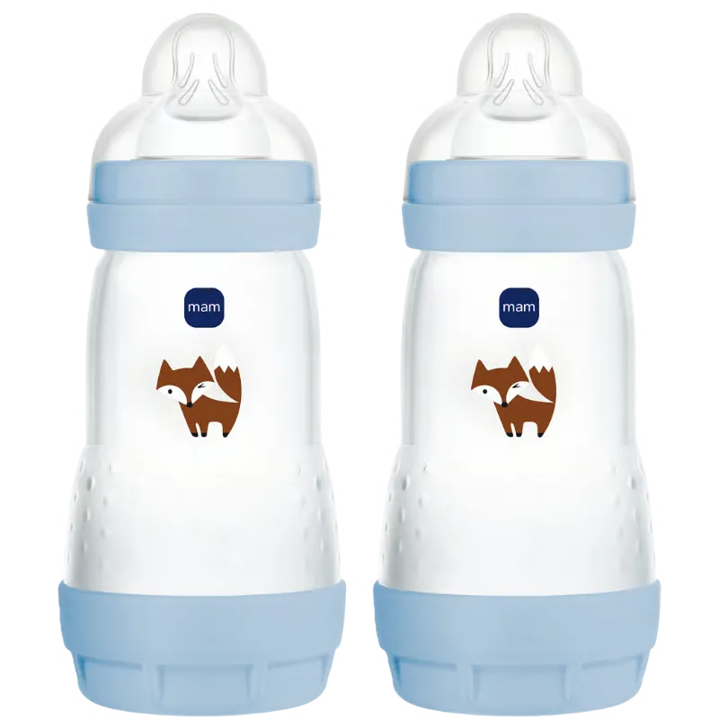 MAM Easy Start Anti-Colic Sutteflaske Blue (2x260 ml)