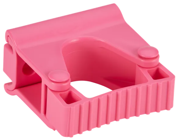 Vikan, Hygiejnisk Vægophæng, Enkelt Gummibåndsmodul, 82 mm, Pink