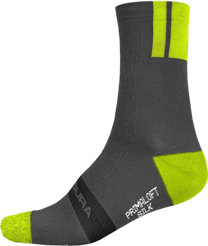 Endura Pro SL Primaloft Sock II - Hi-Viz Yellow