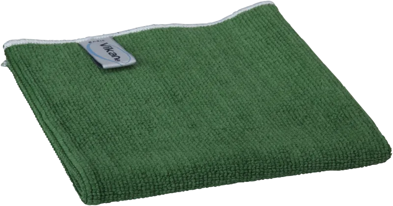 Basic mikrofiberklud, 32×32 cm, grøn