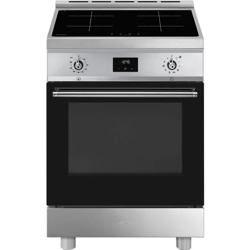 Smeg C6IPXT2 Classic Induktionskomfur 60 cm, rustfrit stål