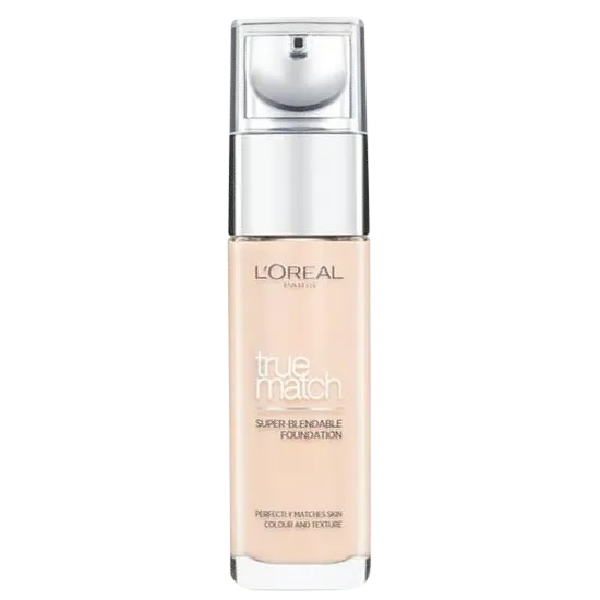 L'Oréal Paris True Match Foundation 1N Ivory 30 ml.