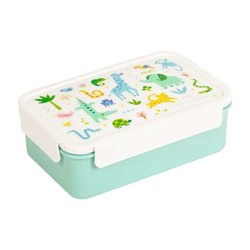 A Little Lovely Company Ruminddelt Bento Madkasse - Jungle
