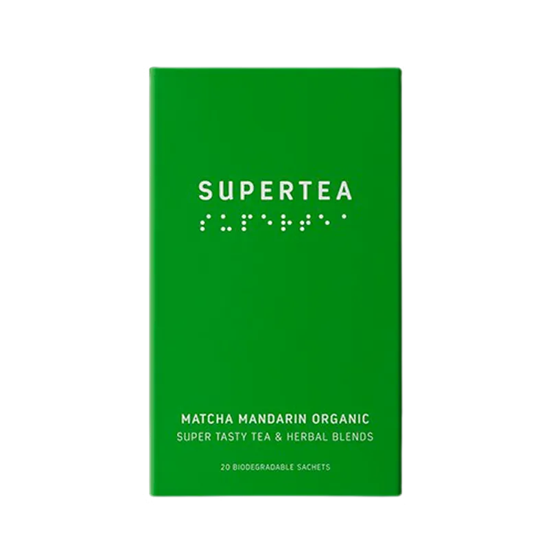 Teministeriet Supertea Matcha Mandarin Organic (20 breve)