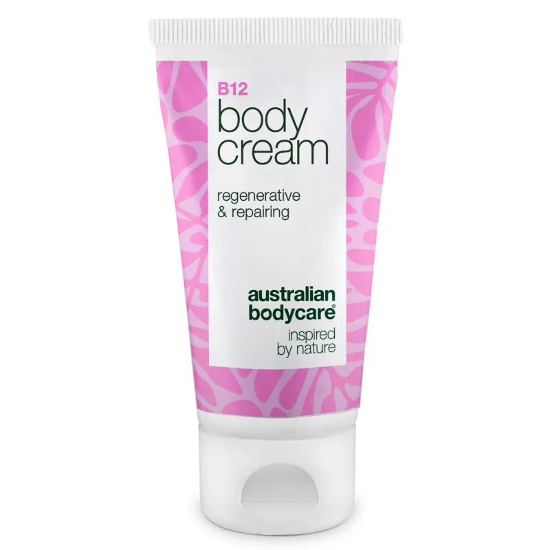 B12 Creme  -  Regenererende Creme med Vitamin B12 â Få fugtet hud med B12 creme, en creme med vitamin B12, som passer til alle hudtyper.