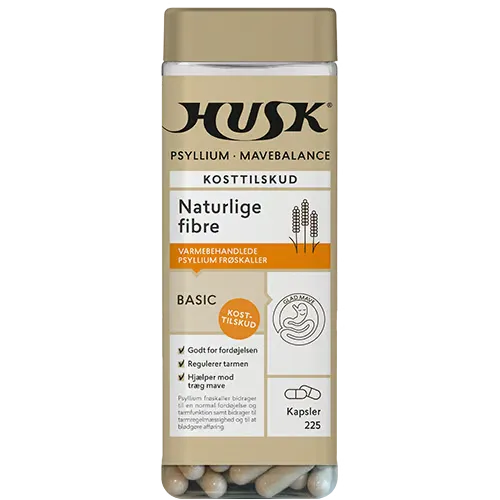HUSK Psyllium Mavebalance (225 kap)