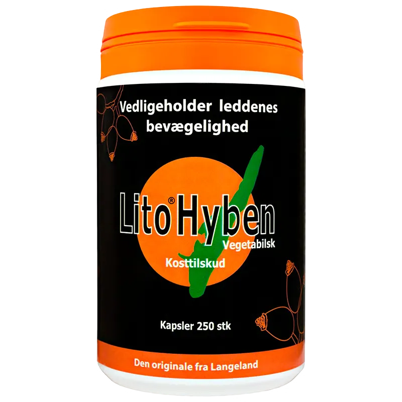 Lito Hyben Pulver Veg. Kapsler (250 kaps)