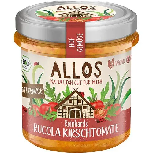 Smørepålæg Rucola and Cherry Tomat Øko. - 135 gram