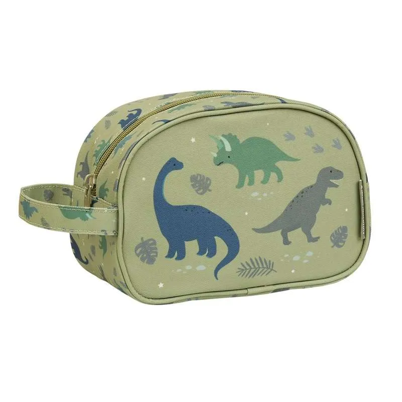 A Little Lovely Company Toilettaske - Dinosaurs