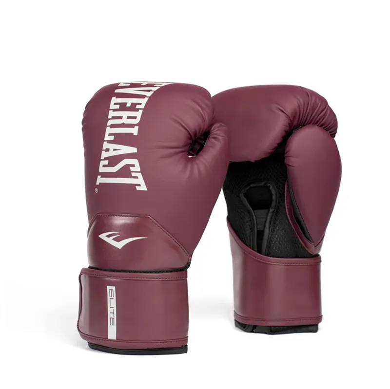 Everlast Elite 2 Boksehandsker  -  Bordeaux