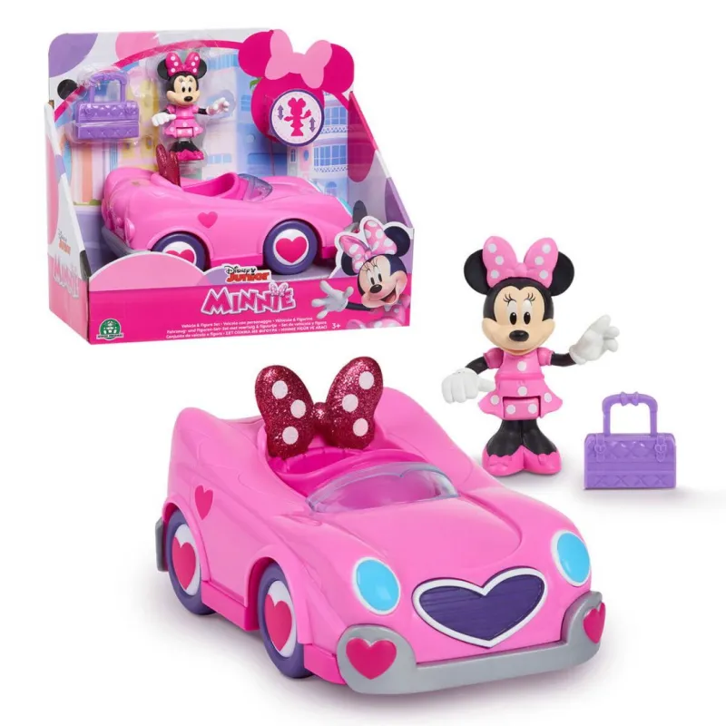 Disney Junior Minnie Vehicle + Figur