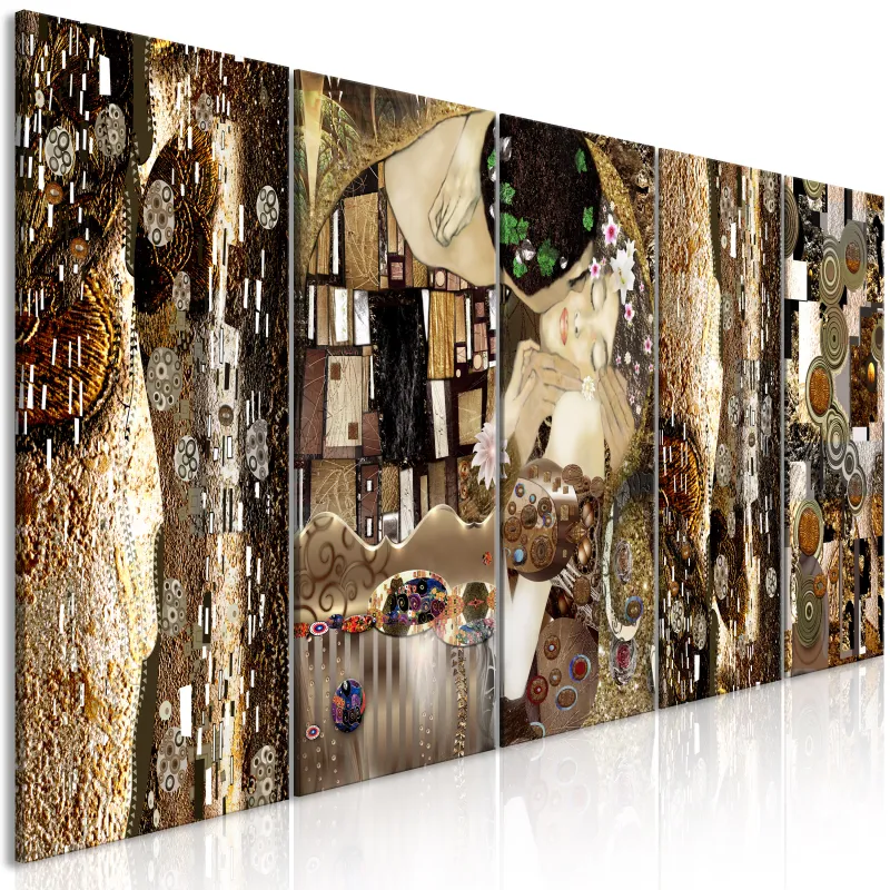 ARTGEIST billede, 5-delt - Together Forever Narrow - Flere størrelser 200x80