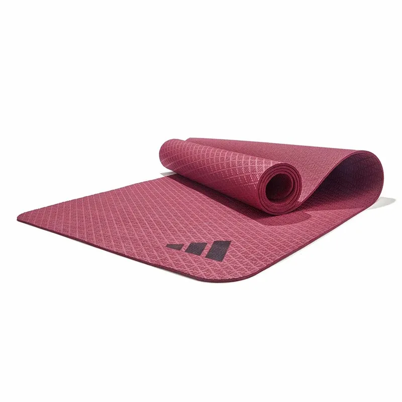 Adidas 4 mm Yogamåtte  - Bordeaux