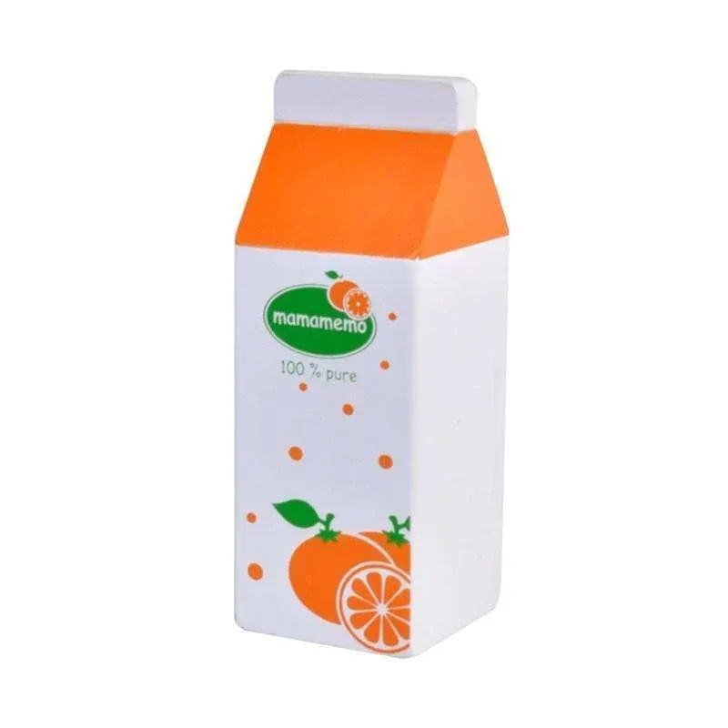 MaMaMeMo Legemad i Træ - Appelsinjuice i Karton