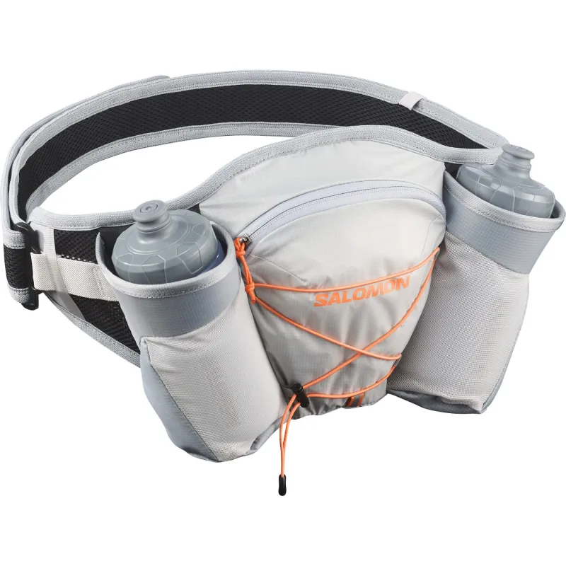 Salomon Cross Belt 2 Bottles, løbebælte, grå/lilla