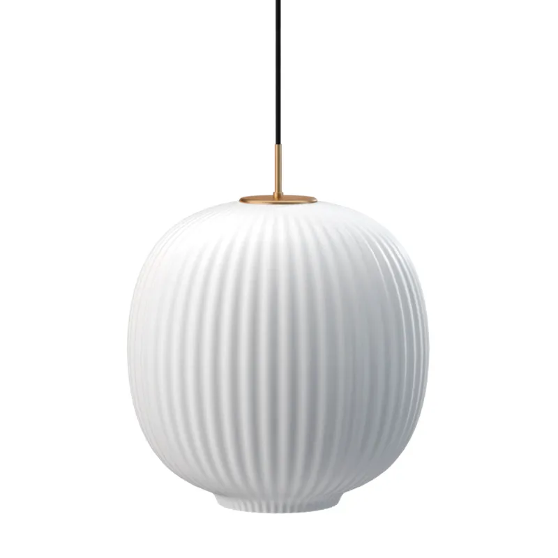 Edgeform Vibra loftlampe 35 cm, opal