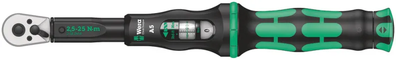 Momentnøgle Click-Torque A5 1/4" 4kt 2,5-25 Nm
