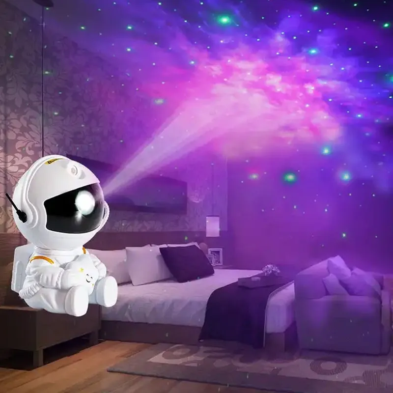 Siddende astronaut stjernehimmel lampe - Astronaut med guitar