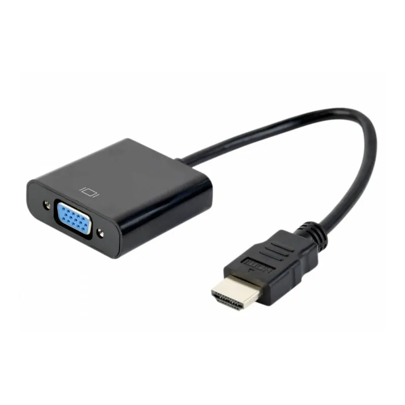 Goobay HDMI til VGA Adapter med lyd  -  Full HD 1080p + mini-jack kabel